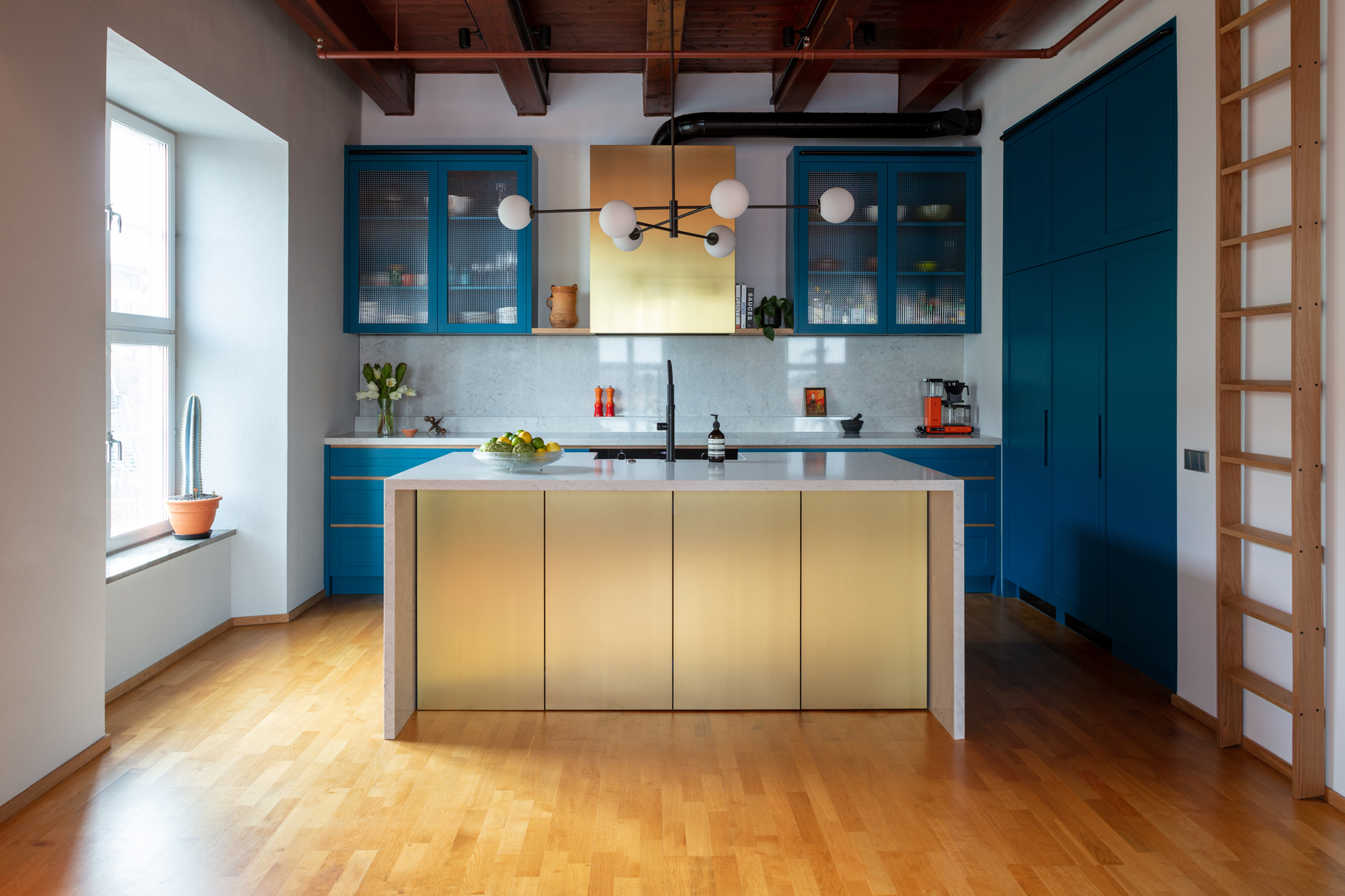 Remodeled kitchen