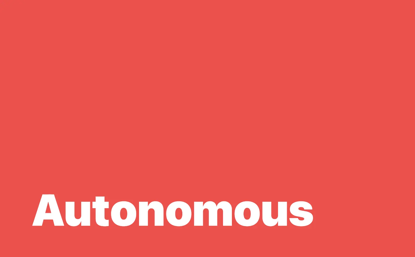 Autonomous